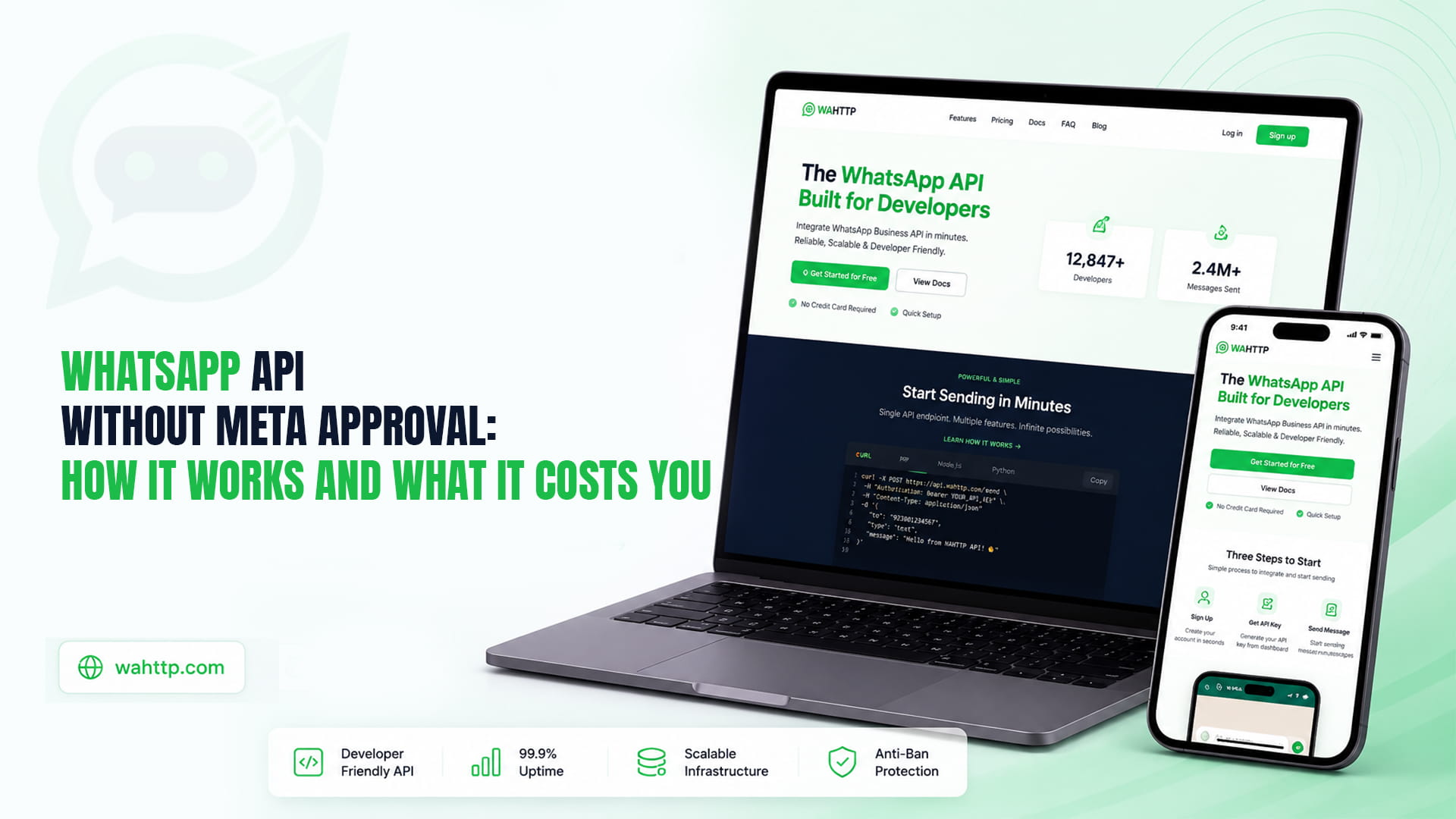 WhatsApp API Without Meta Approval: How It Works and What It Costs You