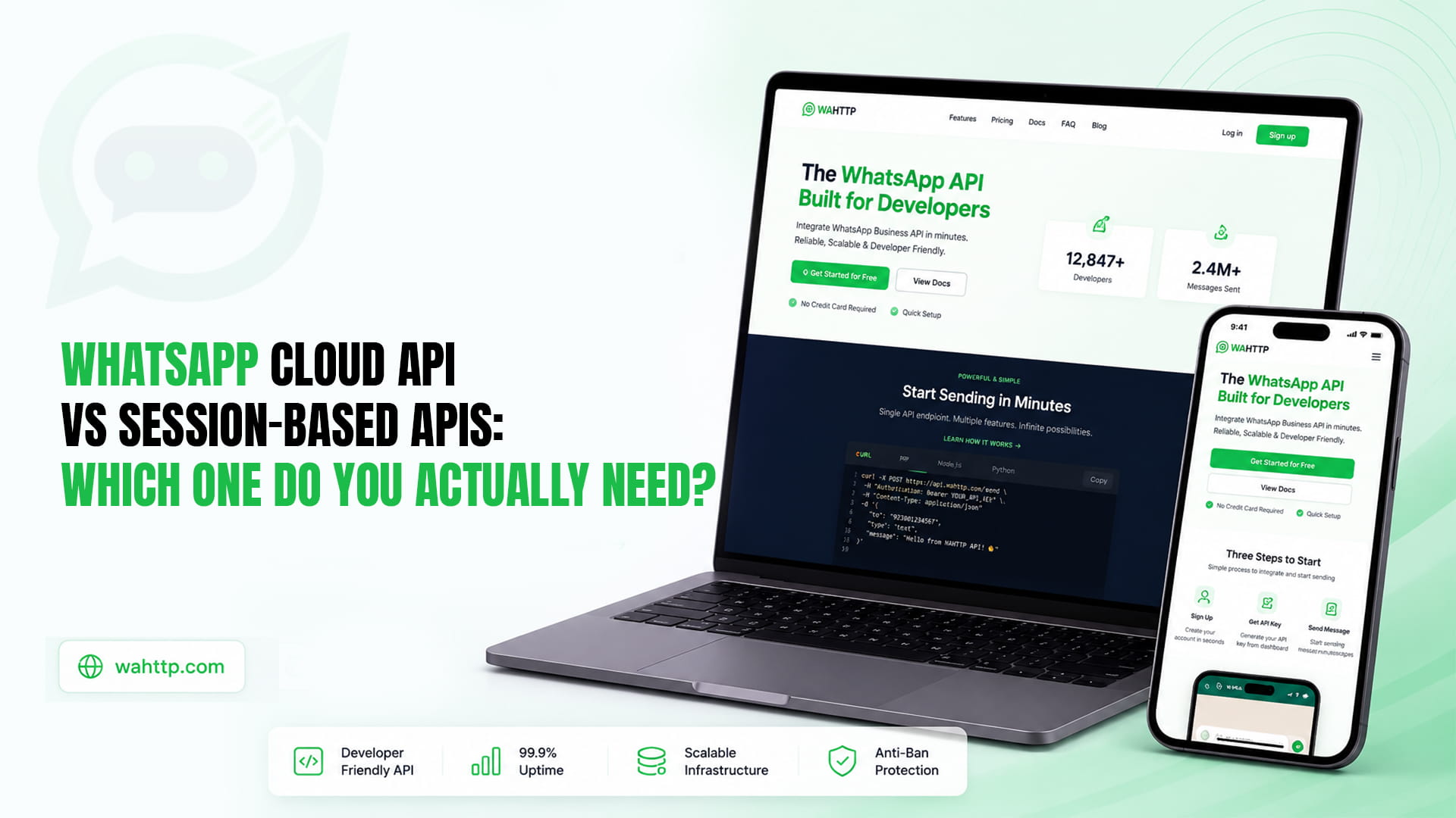 WhatsApp Cloud API vs Session-Based APIs: Which One Do You Actually Need?