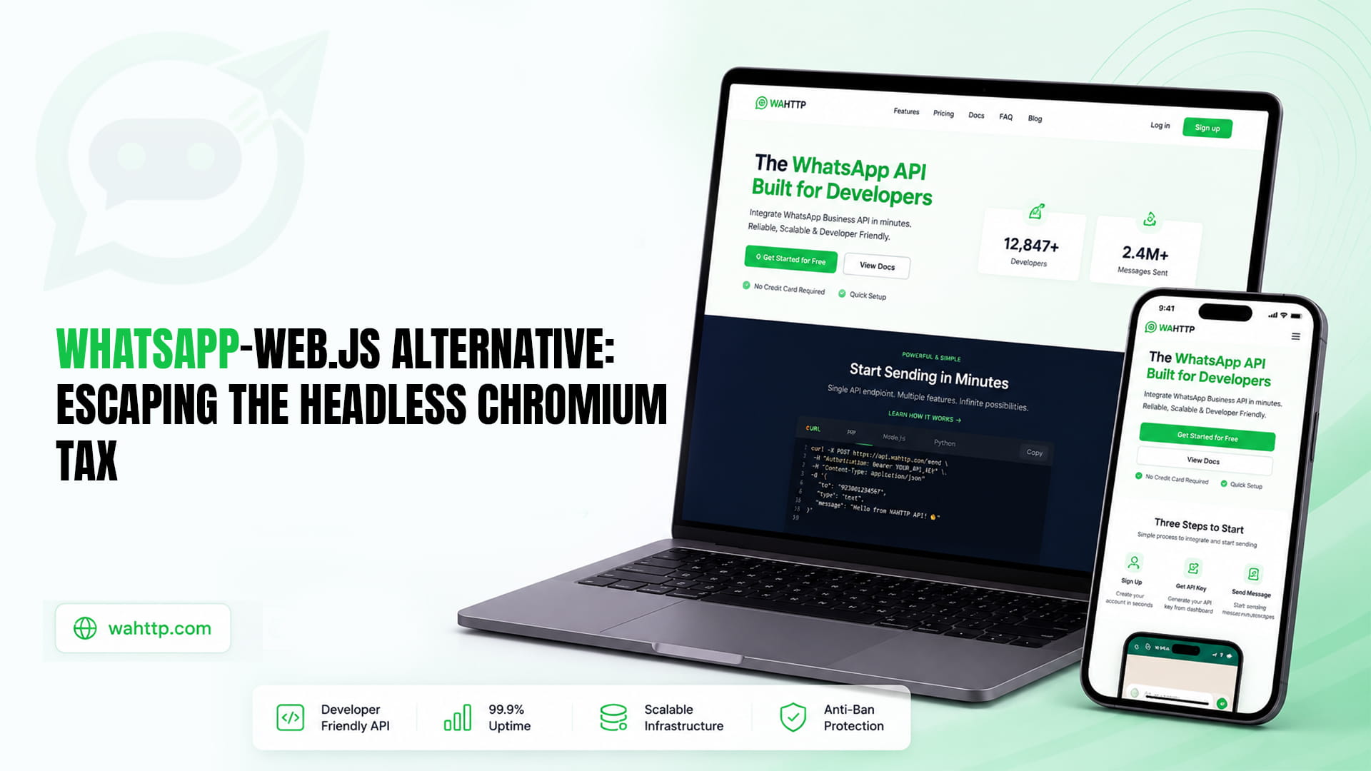 Whatsapp-web.js Alternative: Escaping the Headless Chromium Tax