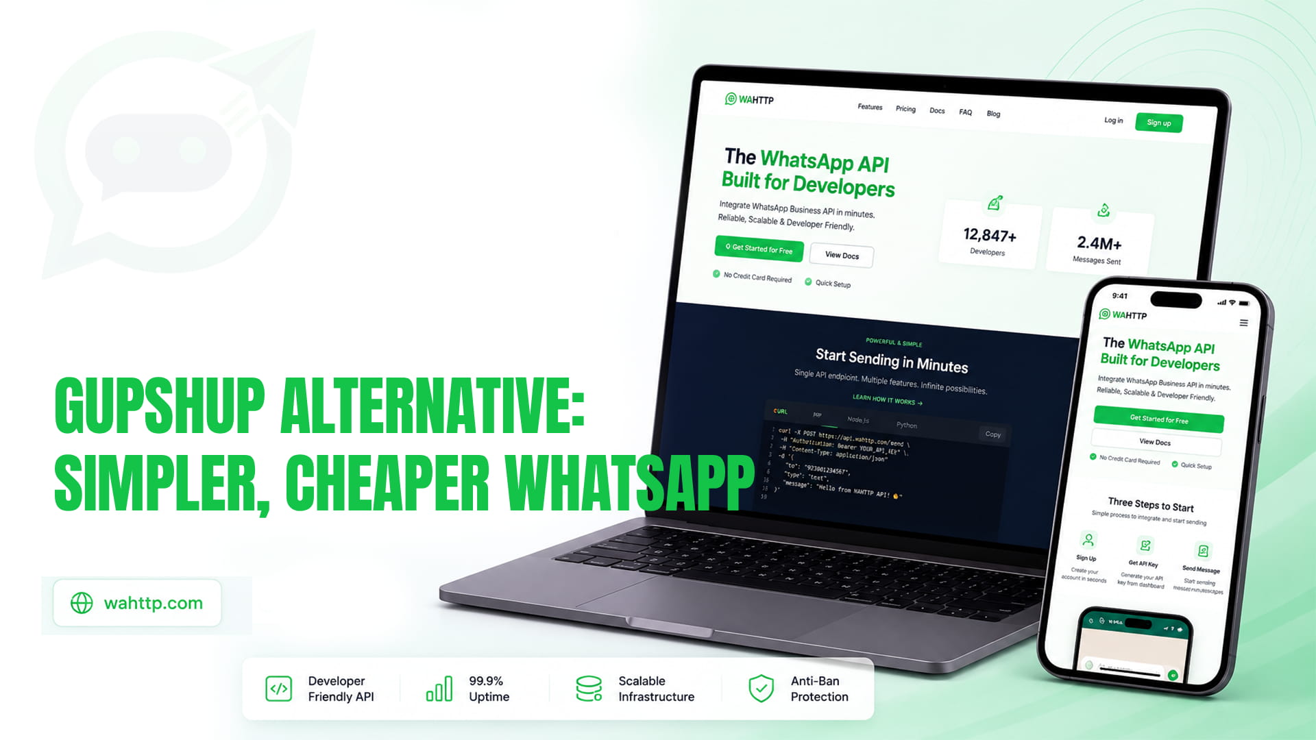 Gupshup Alternative: Simpler, Cheaper WhatsApp Messaging