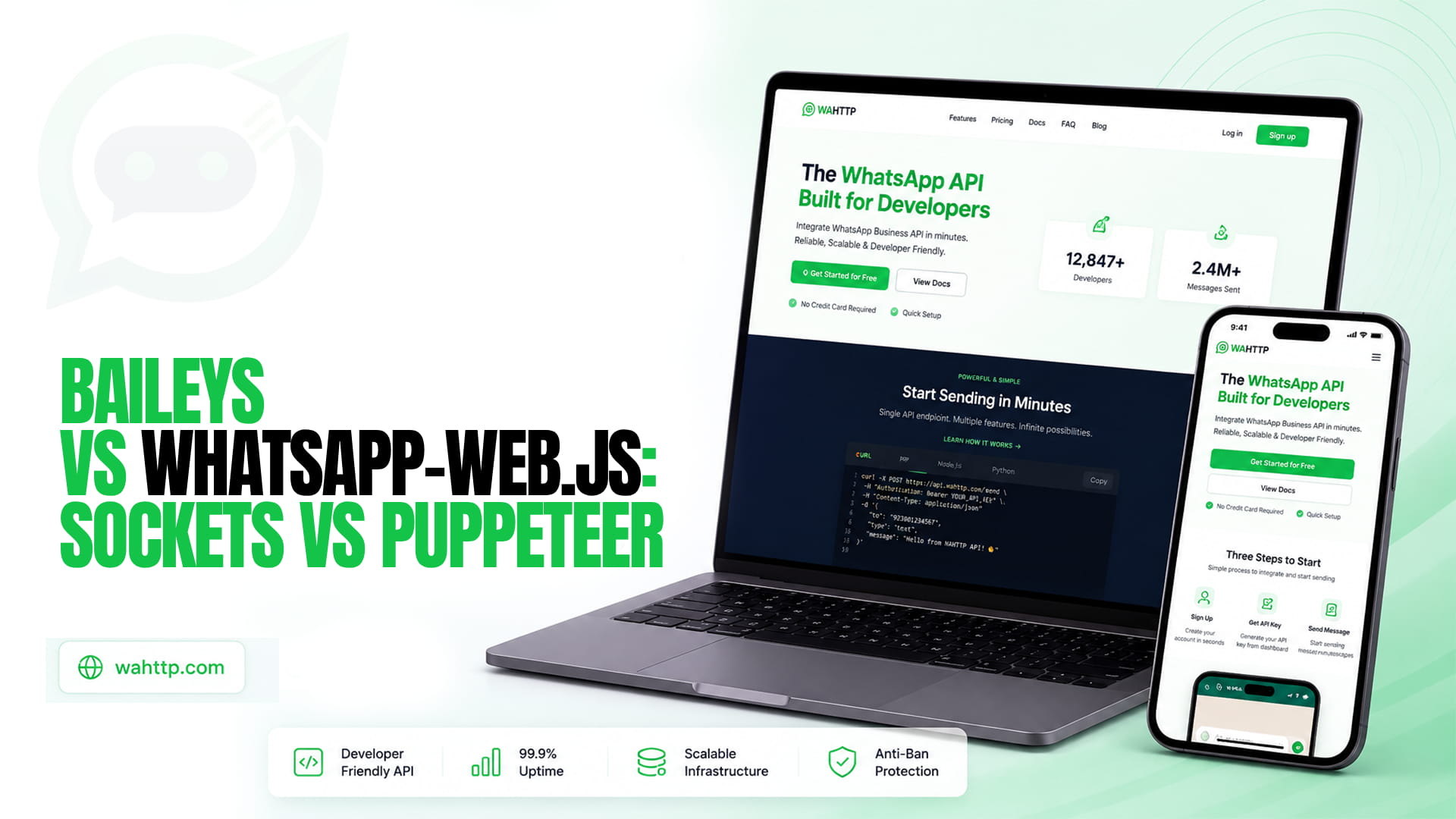 Baileys vs WhatsApp-Web.js: Sockets vs Puppeteer